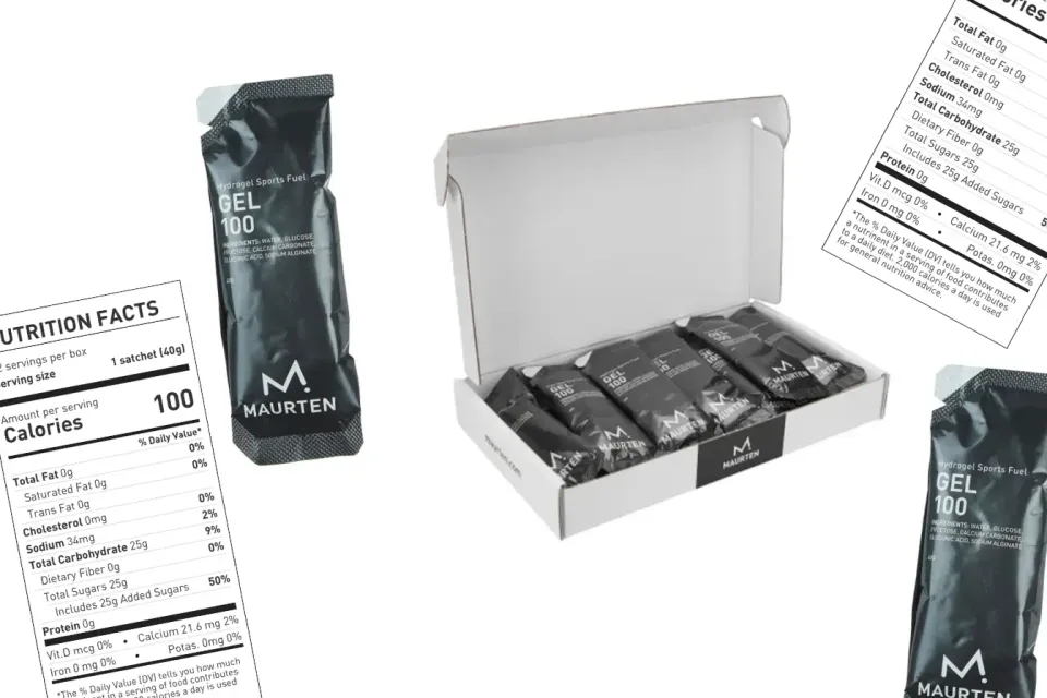 Test Maurten Energy Gel 100